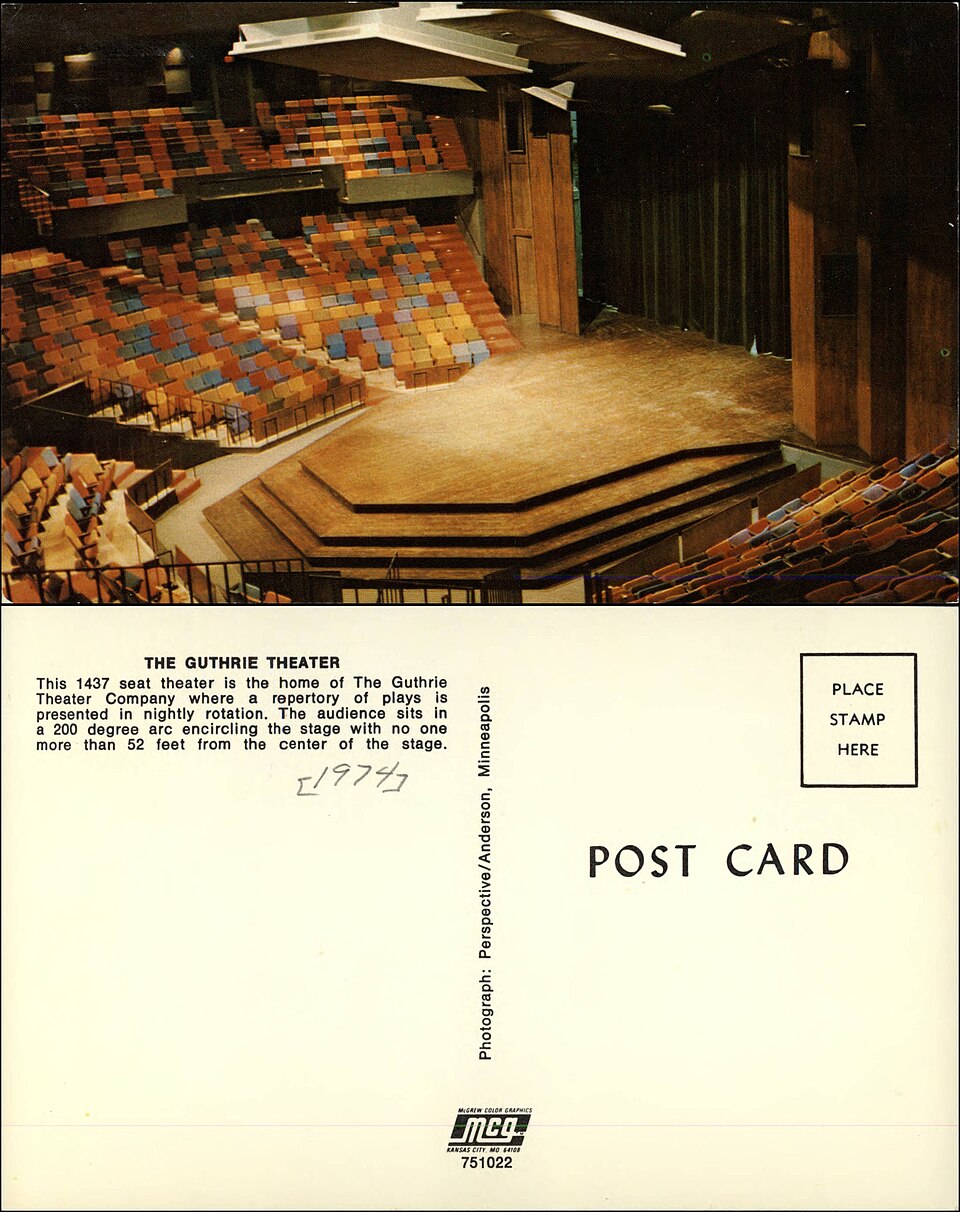 Theater stage and lights